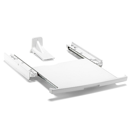 Gram - Stapelsats med utdragbar skiva, Vit