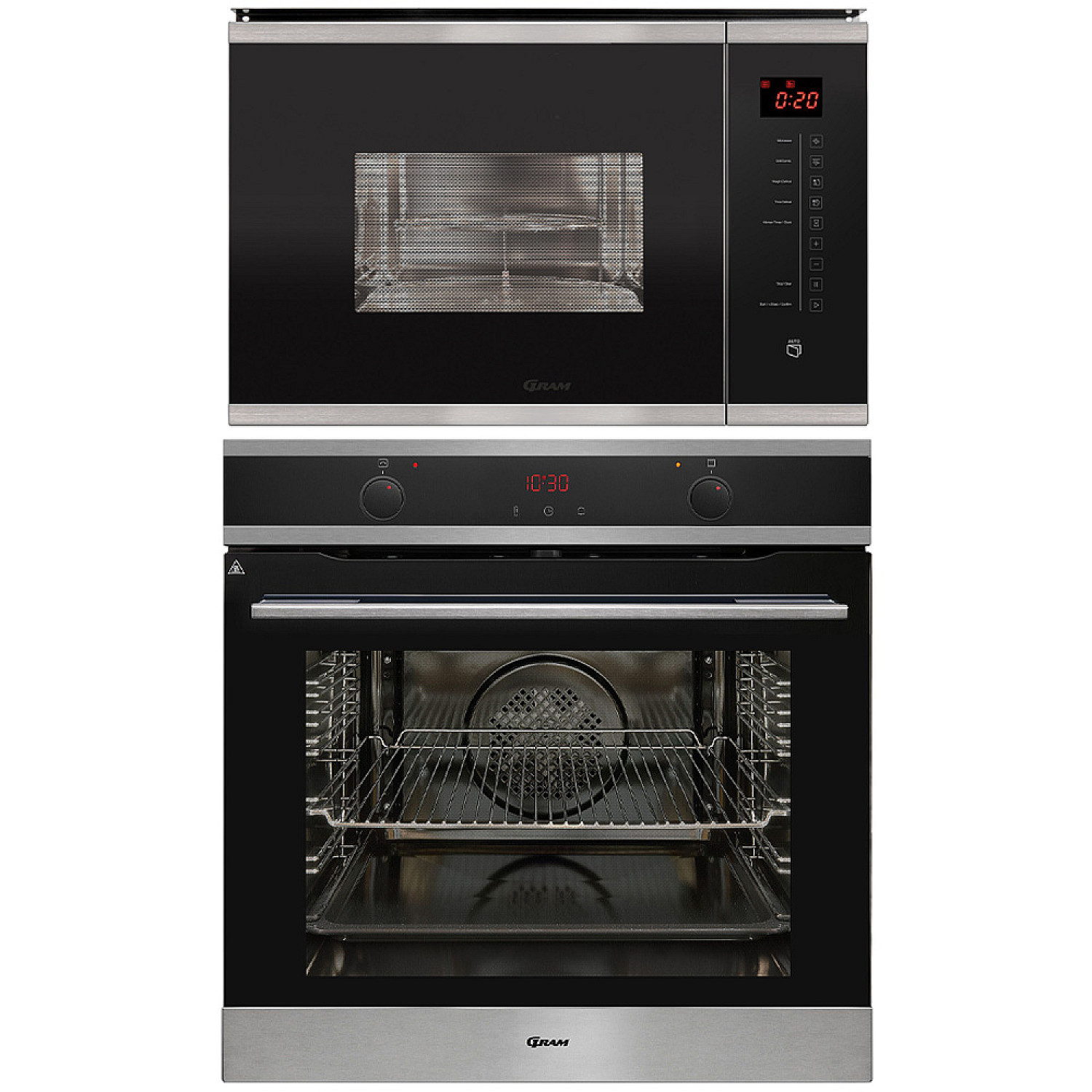 Gram paket ugn och mikro iop 1864390 x-im 20614-90 x - bakingpro system