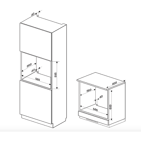 Gam - IOP 5643-90-IM 20614-90 - Pyrolysugn & grillfunktion