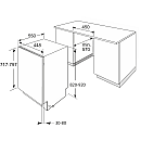Gram - OMI 4230-90RT Kompakt inbyggd Diskmaskin