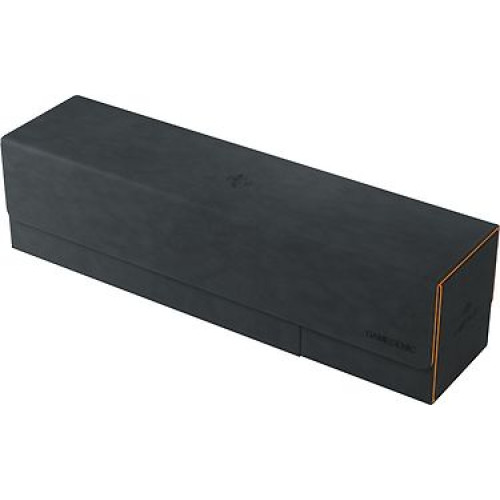 Gamegenic spel card's lair 400+ multipurpose card box, svart/orange