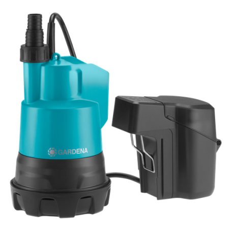 Gardena - Dränkbar pump för rent vatten 2000/2 Li-18 Gardena - Dränkbar pump för rent vatten 2000/2 Li-18