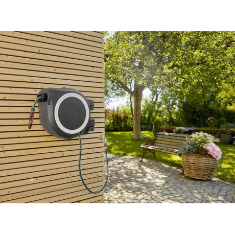 Gardena - Väggslangbox RollUp XL (35m) Vit Gardena - Väggslangbox RollUp XL (35m) Vit