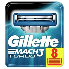 Gillette - Rakblad Mach3 Turbo 8-pack