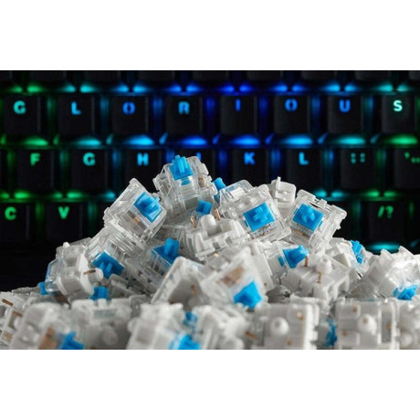 Glorious - Gateron Blue switchar, 120 kpl Glorious - Gateron Blue switchar, 120 kpl