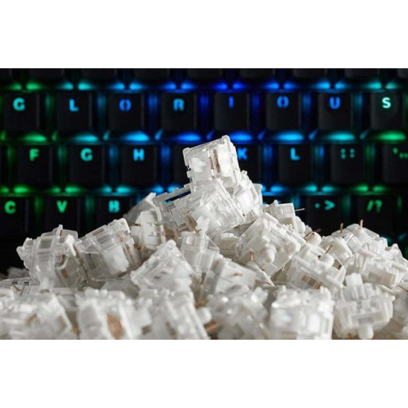 Glorious - Gateron GAT-CLEAR switchar 120 kpl Linjära