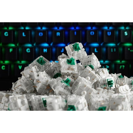 Glorious - Gateron Green switchar, 120 kpl Glorious - Gateron Green switchar, 120 kpl
