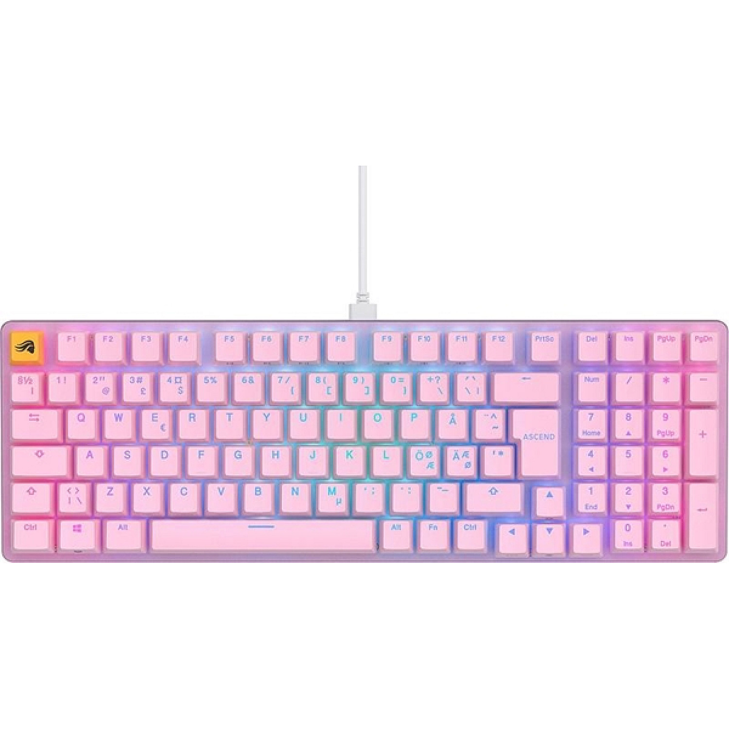 Glorious tangentbord gmmk 2 glo-gmmk2-96-fox-iso-p-nordic full-size rgb