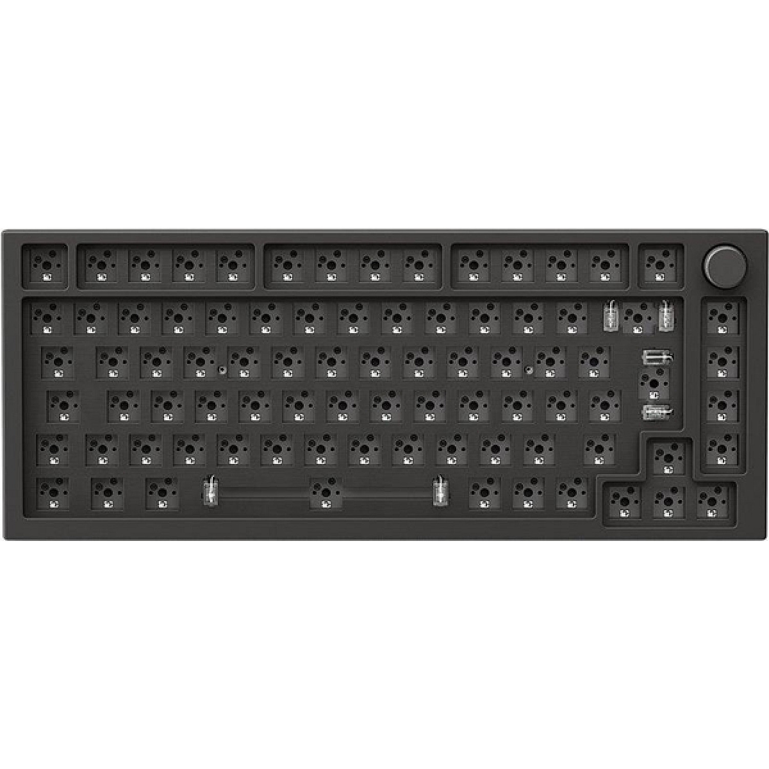 Glorious tangentbord gmmk pro 75% barebone iso svart glo-gmmk-p75-rgb-iso-b