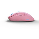 Glorious - Model D Pro Wireless Flamingo, rosa/blå