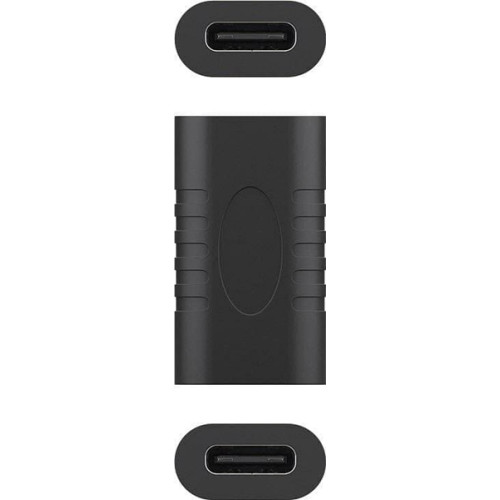 Goobay 45401, USB-C, USB-C, Sort