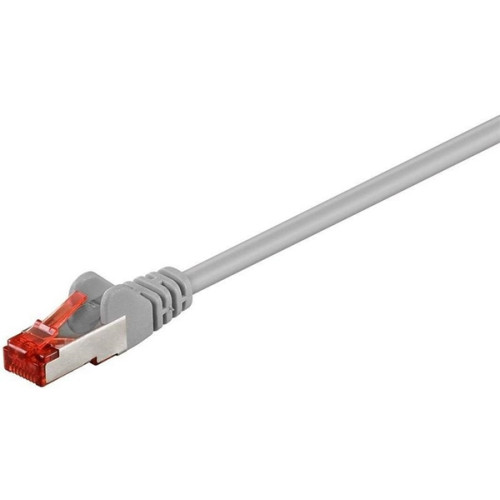 Goobay nätverkskabel cat6 s/ftp nätverkskabel, 20 m, grå
