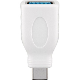 Goobay - USB-A - USB-C 3.0 OTG Adapter, Vit
