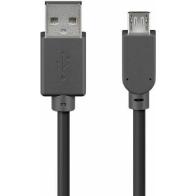 Goobay - USB-A - Micro-B Kabel, 0,15 m