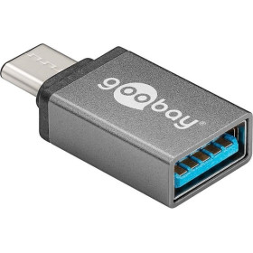Goobay - USB-C - USB 3.0 adapter, denna hti grå
