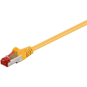 Goobay - CAT6 S/FTP nätverkskabel, 7,5 m, gul