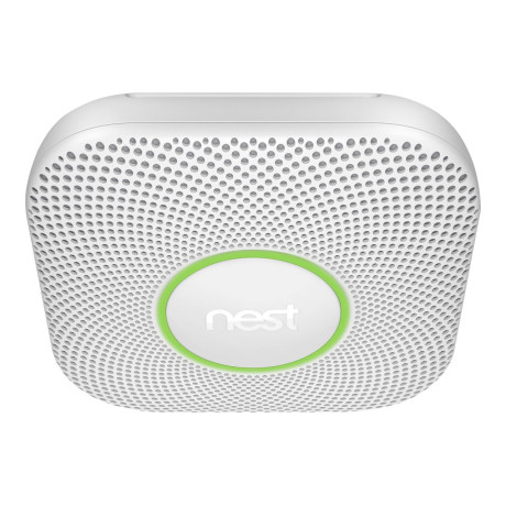 Google Nest - Protect 2nd Generation Wired - White Google Nest - Protect 2nd Generation Wired - White