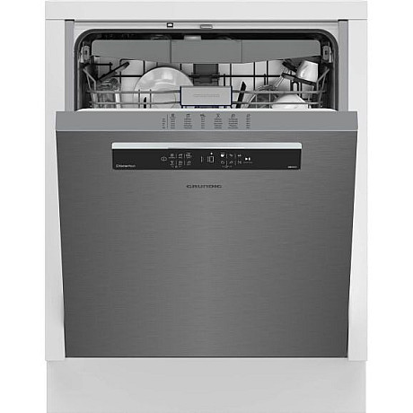 Grundig - EGNUP4630XC Diskmaskin 60 cm Rostfri, 16 Kuvert & Auto Open