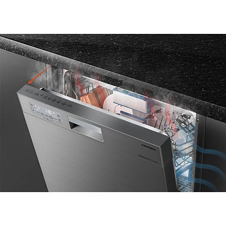 Grundig - EGNUP4630XC Diskmaskin 60 cm Rostfri, 16 Kuvert & Auto Open