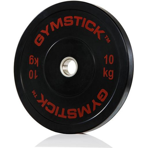 Gymstick träningsmaskin bumper plate 10 kg