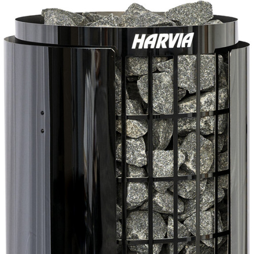 Harvia - Skyddsvägg HPC11M för Cilindro PC70 & PC90 aggregat. Black Steel