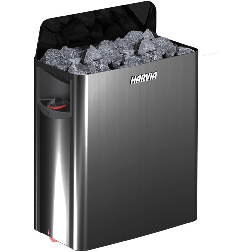 Harvia bastuaggregat the wall sw45 black steel 4,5kw