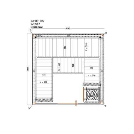 Harvia - Variant View S2020SV Harvia - Variant View S2020SV