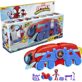 Hasbro - Spidey Spider Crawl-R 2-i-1 huvudkvarter lekset