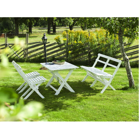 Hillerstorp - Torpet Bord 68x110 + 2 Fåtöljer + Soffa Vit Hillerstorp - Torpet Bord 68x110 + 2 Fåtöljer + Soffa Vit