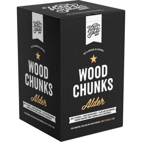 Holy Smoke - Rökträbitar alder 3 kg - snabb hemleverans