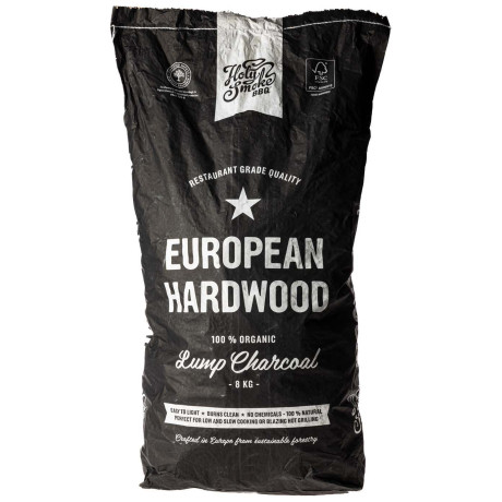 Holy Smoke - Xxl kvalitet european hardwood lump kol, 8 kg