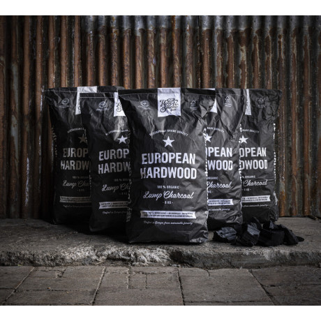 Holy Smoke - Xxl kvalitet european hardwood lump kol, 8 kg Holy Smoke - Xxl kvalitet european hardwood lump kol, 8 kg