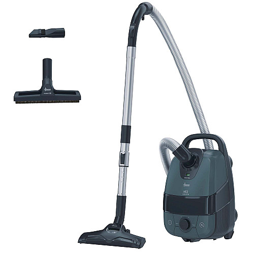 Hoover golvdammsugare he2 home - blå, kraftfull 850w motor för djupgående rengöring