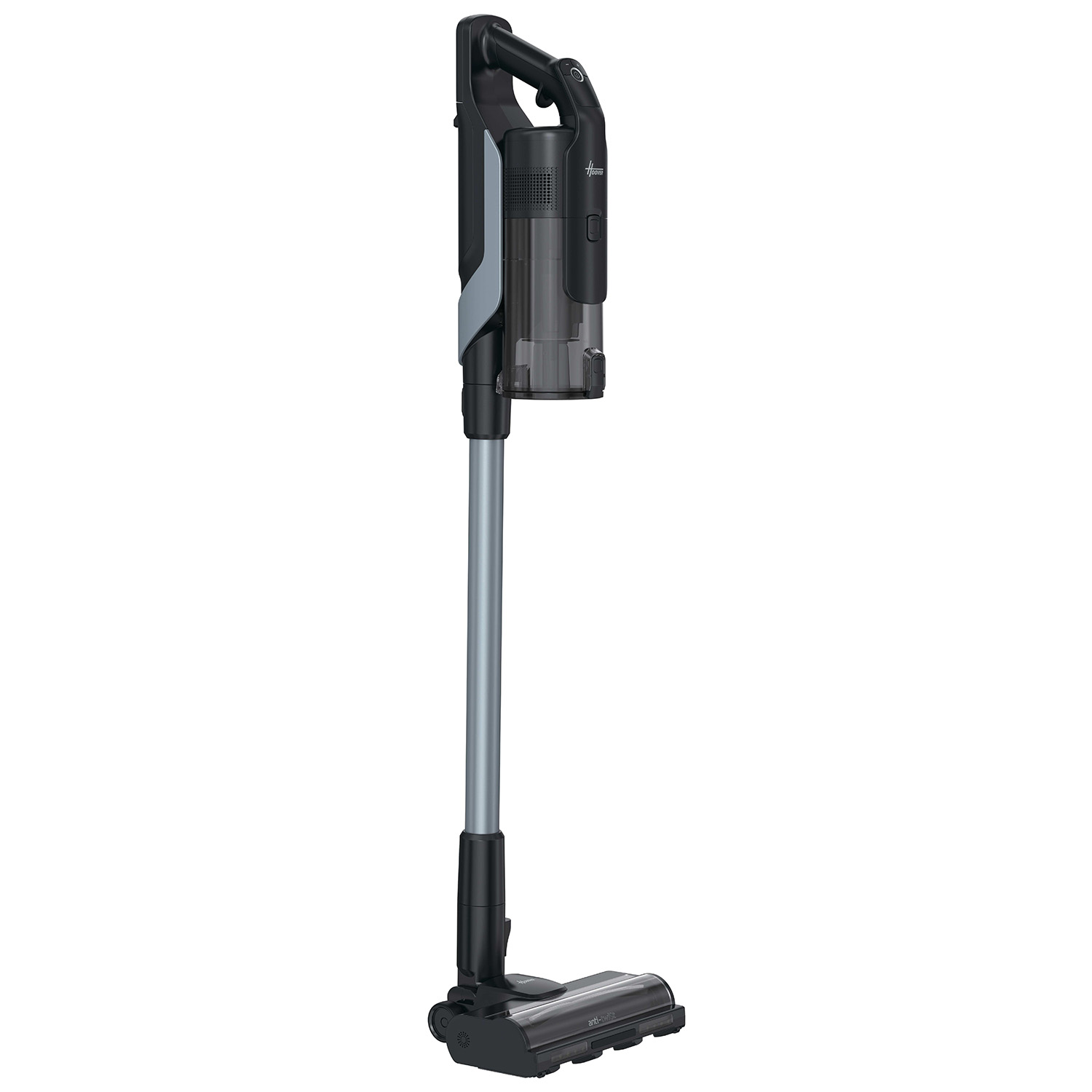 Hoover skaftdammsugare hf610h 011 - svart, automatisk golvigenkänning