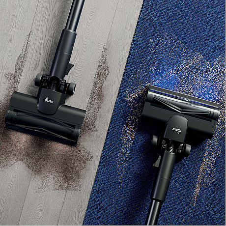 Hoover - HF610H 011  - Svart, Automatisk golvigenkänning