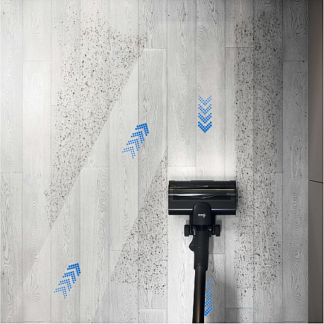 Hoover - HF610H 011  - Svart, Automatisk golvigenkänning