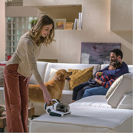 Hoover - HMC5 Torr/UV  - Vit, Matt/Madrass-Rengörare