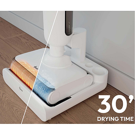 Hoover - HW400 011  - Vit, Våt och torrfunktion med 17 000 Pa sugkraft