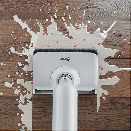 Hoover - HW400 011  - Vit, Våt och torrfunktion med 17 000 Pa sugkraft