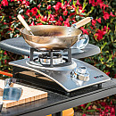 Hot Wok - HW2113 - Rostfri, 4,5 kW gasbrännare med el-tändning Hot Wok - HW2113 - Rostfri, 4,5 kW gasbrännare med el-tändning