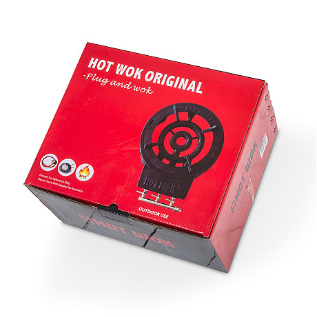 Hot Wok - HW3711 - 7 kW gasbrännare inkl 30 cm wokpanna