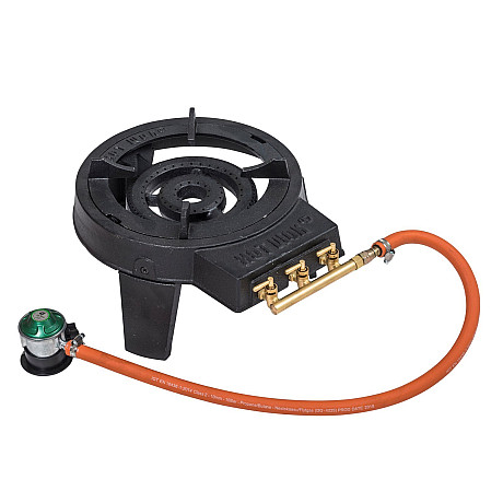 Hot Wok - HW3812 - Svart, 12 kW gasbrännare inkl 30 cm wok