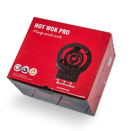 Hot Wok - HW3812 - 12 kW gasbrännare inkl 30 cm wokpanna