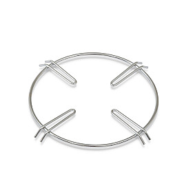 Hot Wok - HW2114 Brännaring platt till silver line 4,5 Kw gasbrännare