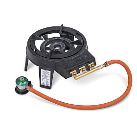 Hot Wok - HW3711 - Svart, 7 kW gasbrännare inkl 30 cm wok