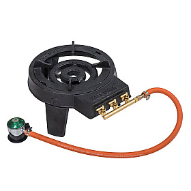 Hot Wok - HW3812 - Svart, 12 kW gasbrännare inkl 30 cm wok