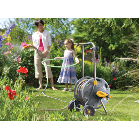 Hozelock - Slangvagn Plus 60- 30m slang koppl & munst Hozelock - Slangvagn Plus 60- 30m slang koppl & munst