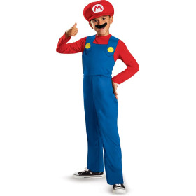 Jakks Pacific - Nintendo Super Mario klassisk utklädnad storlek S