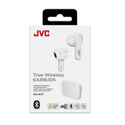 Jvc - In-ear true wireless ha-a3t white - lager i Stockholm