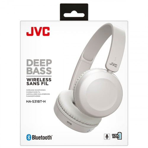 Jvc - Has31bt on-ear white